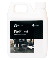 ReFresh for Surface Guardian finished floors is a maintenance product that will refresh and polish the finish of your floors. Refresh is not a cleaner.It will help make the finsih of your floors last longer and keep it looking beautiful. 