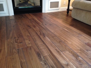 Historic Oak is color in the Alta Vista collection by Hallmark Hardwoods