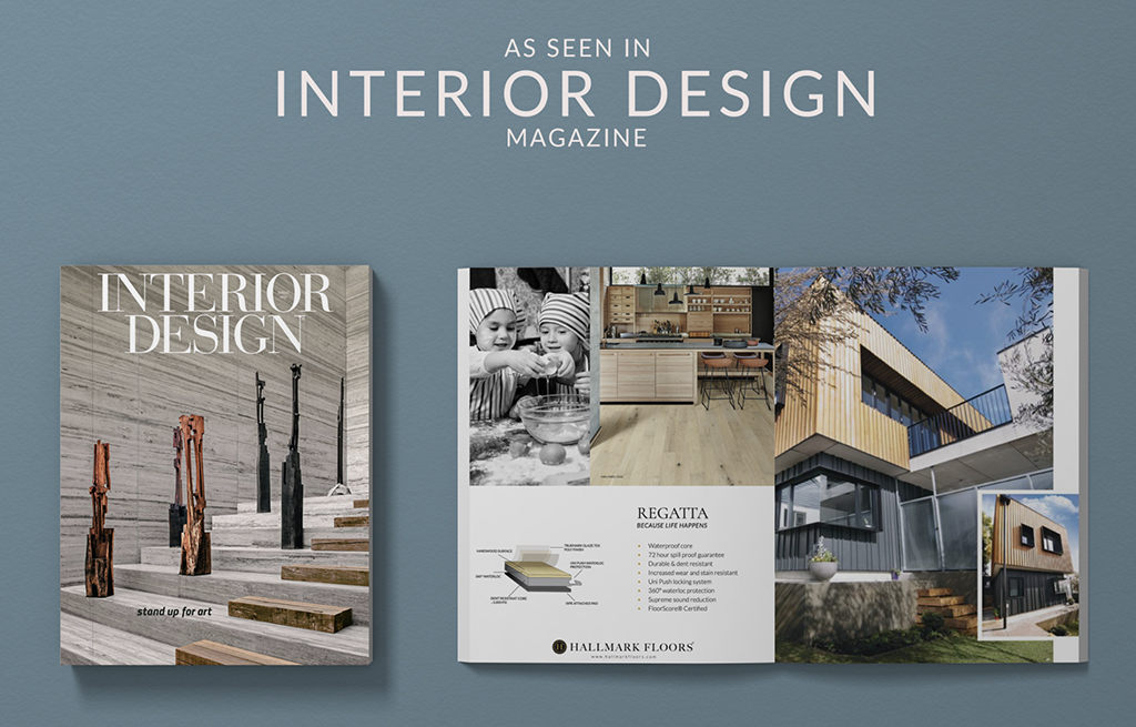 Hallmark Floors and Interior Design Magazine